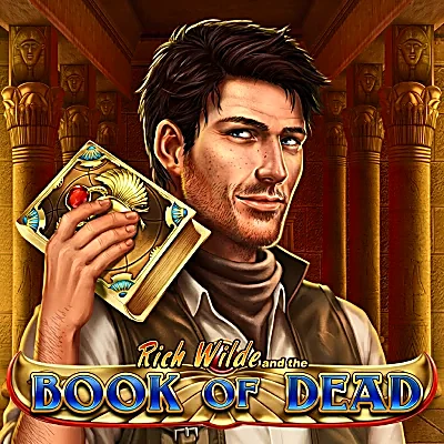 Book of Dead Egyptian-themed slot tile at PlayOJO