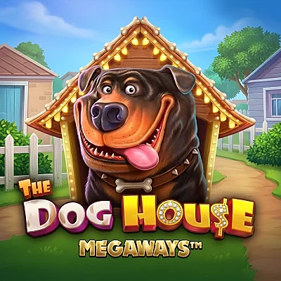 Dog House Megaways slot game tile in the PlayOJO slots lobby