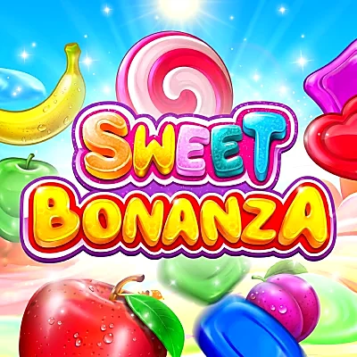 Sweet Bonanza online slot game tile available at PlayOJO
